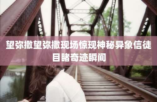 望弥撒望弥撒现场惊现神秘异象信徒目睹奇迹瞬间