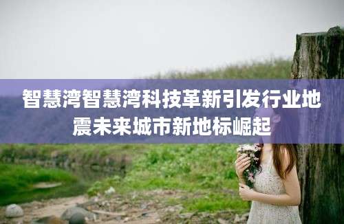 智慧湾智慧湾科技革新引发行业地震未来城市新地标崛起