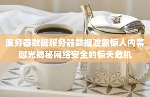 服务器数据服务器数据泄露惊人内幕曝光揭秘网络安全的惊天危机