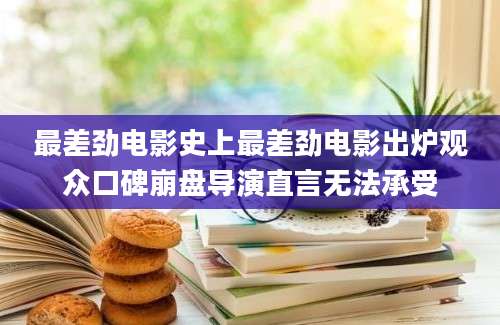 最差劲电影史上最差劲电影出炉观众口碑崩盘导演直言无法承受