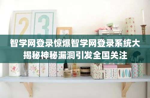 智学网登录惊爆智学网登录系统大揭秘神秘漏洞引发全国关注