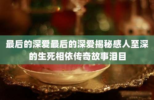 最后的深爱最后的深爱揭秘感人至深的生死相依传奇故事泪目