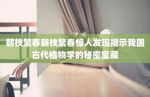 朝枝繁春朝枝繁春惊人发现揭示我国古代植物学的秘密宝藏