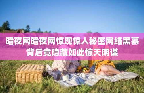 暗夜网暗夜网惊现惊人秘密网络黑幕背后竟隐藏如此惊天阴谋