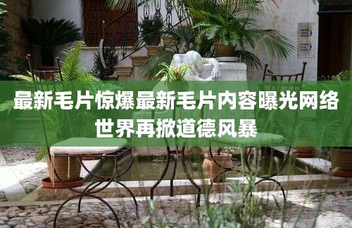 最新毛片惊爆最新毛片内容曝光网络世界再掀道德风暴