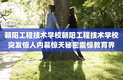 朝阳工程技术学校朝阳工程技术学校突发惊人内幕惊天秘密震惊教育界